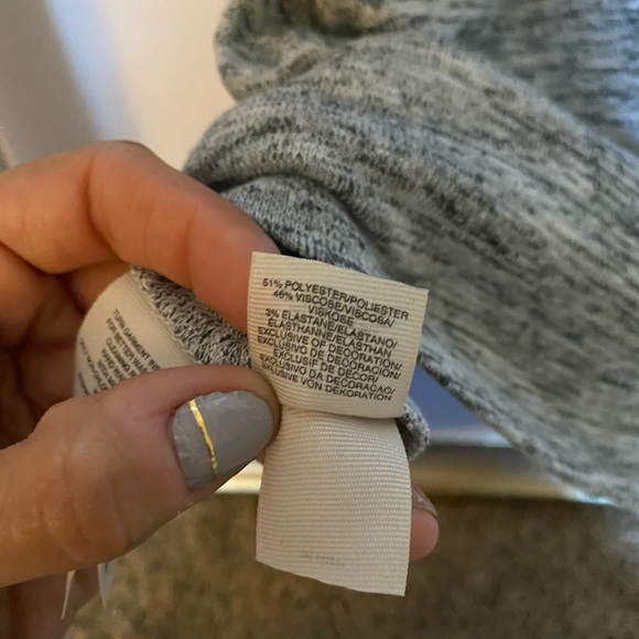 Rachel Roy Knit Racer Back Tank with Zip Sz Small - Picture 6 of 6